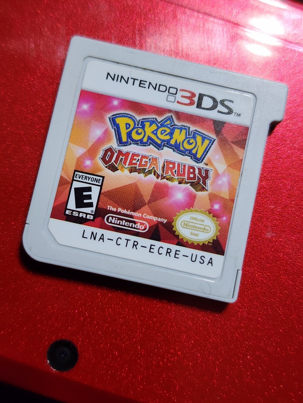 3DS POKEMON OMEGA RUBY (NO CASE)